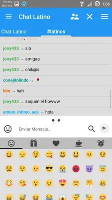 Chat Latino android App screenshot 3